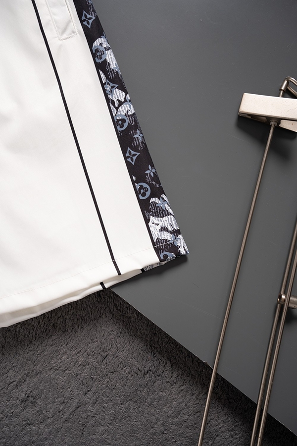 ブランドハーフパンツ素材ディテール